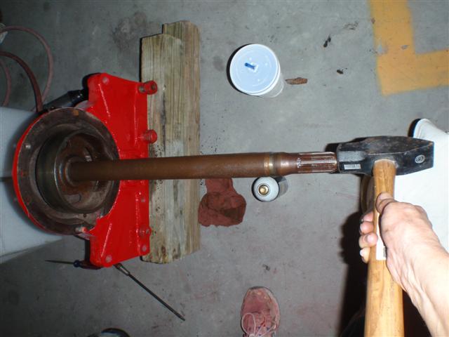 Right SA Final Removal rebuild Farmall Cub